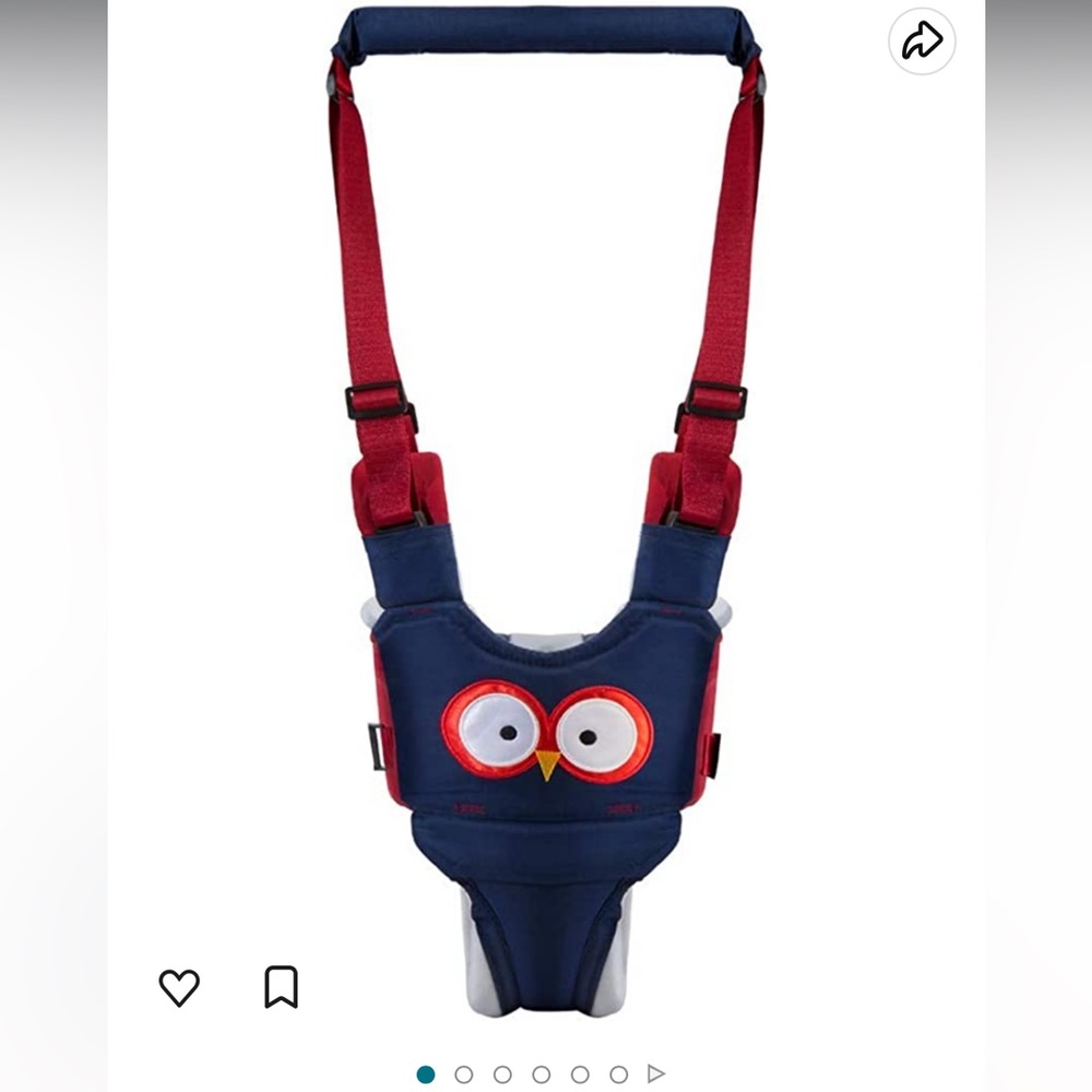 Baby walking belt harness
